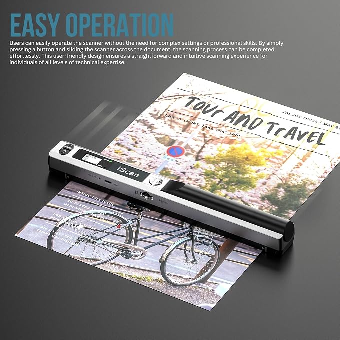 Portable Document Scanner, Receipt Scanners