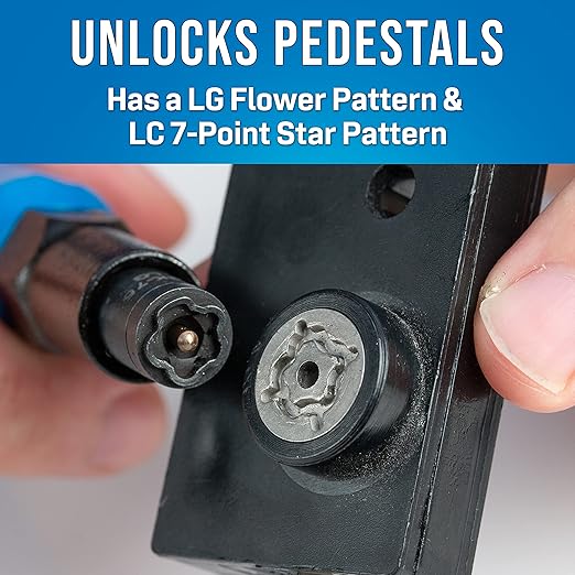 SSK-75 Jonard Tools Slam Lock Star Key for LC & LG Patterns