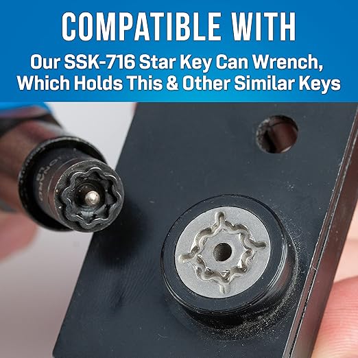 SSK-90 Jonard Tools P- KEY insert for use with Can Wrenches