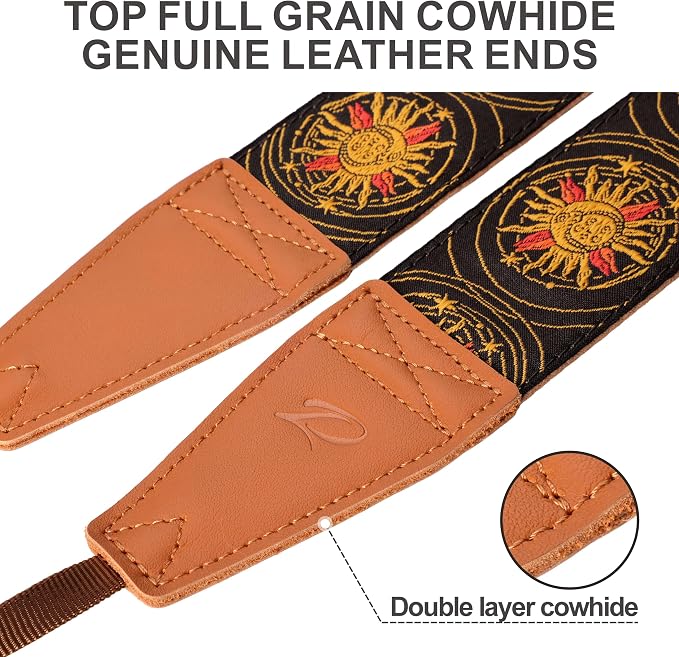 Padwa Lifestyle Yellow Sun God Camera Strap