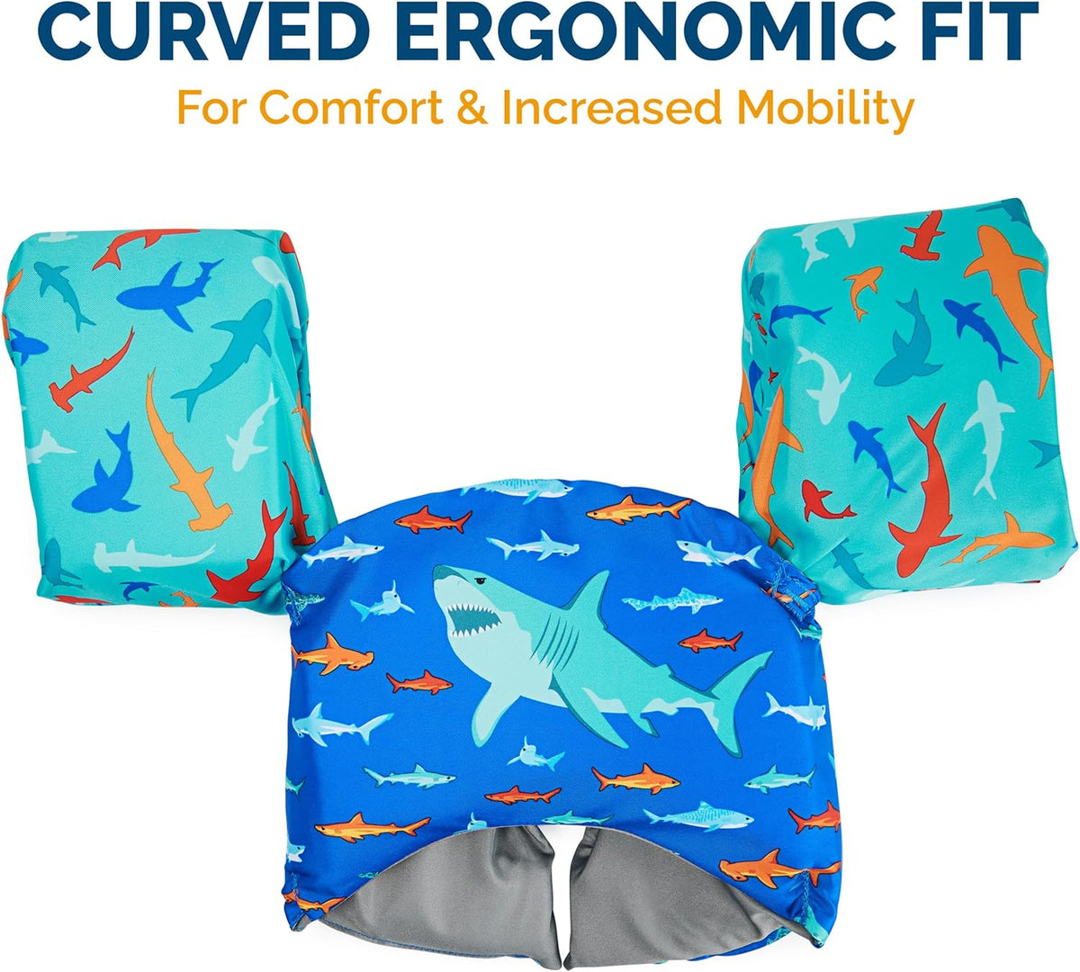 SwimWays Swim Trainer Life Vest - US Coast Guard Approved Kids Swim Vest for Safety & Comfort
