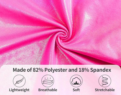Domusgo Gymnastics Leotards - Sparkly Sleeveless One-Piece Unitards for Girls | Perfect for Tumbling