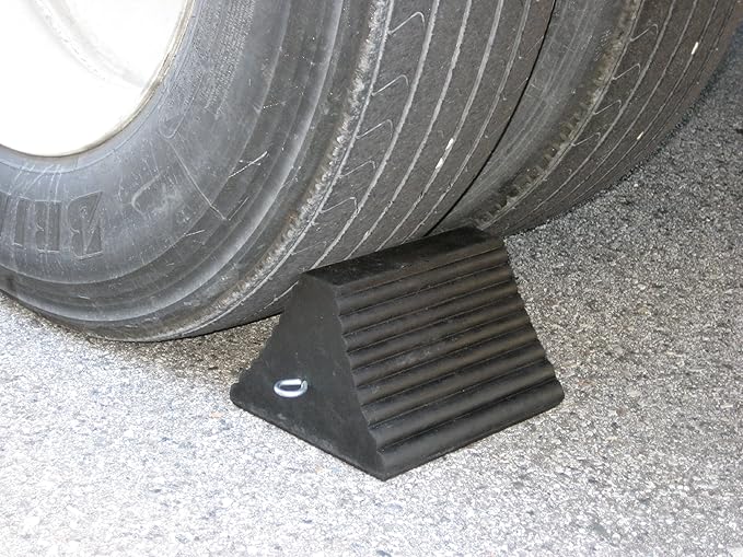 AME INTL 15300 Molded Rubber Wheel Chock