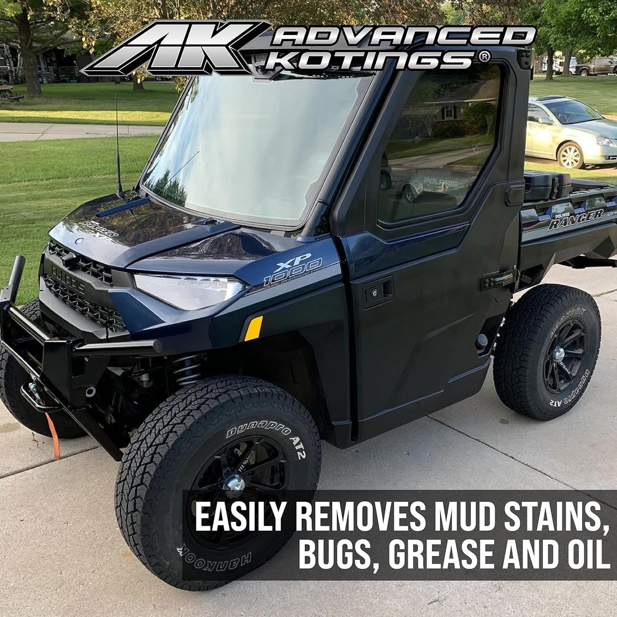 Advanced Kotings All Purpose Cleaner | Interior or Exterior Spray for Cars, ATVs, UTVs, Dirt Bikes, Motorcycles and More | Removes Dirt, Oil, Grime and Shines Surfaces | 16 fl oz Spray - 2 Pack