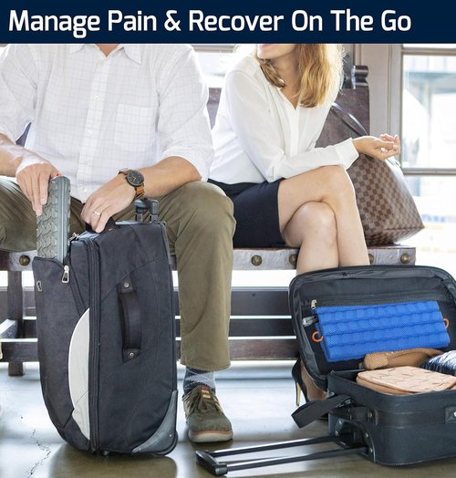 Brazyn Morph Foam Roller - Collapsible Travel Foam Roller for Back Pain Relief & Muscle Recovery | Sage