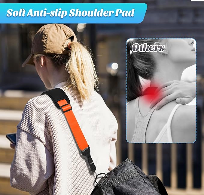 Padded iPad Binocular Camera Shoulder Strap, Nylon Neck Lanyard Strap