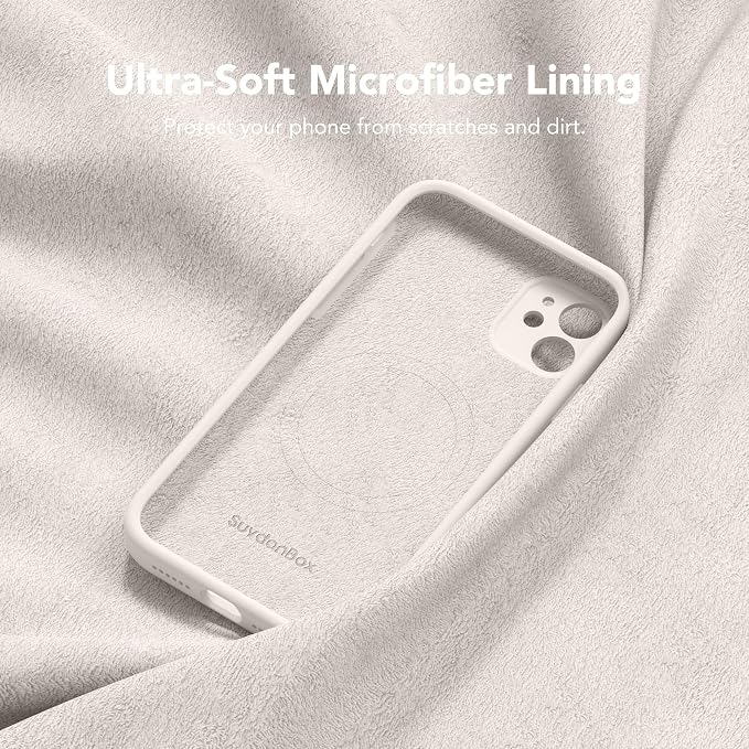 Magnetic for iPhone 11 Phone Case Silicone, Compatible