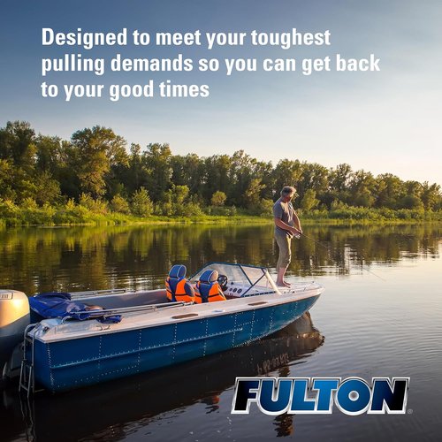 Fulton XP10 Utility Trailer Jack - 1,200 lbs Lift Capacity | Side Mount, Bolt-On, 10 Inch Travel