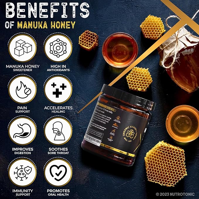 Organic SHILAJIT Gummies by NutroTonic | Organic Pomegrenate Flavor | Cane Sugar Free, Sweetened by Organic Manuka Honey | Clean Formula | Heart & Brain, Cellular Health 30 Healthy Gummies (1)