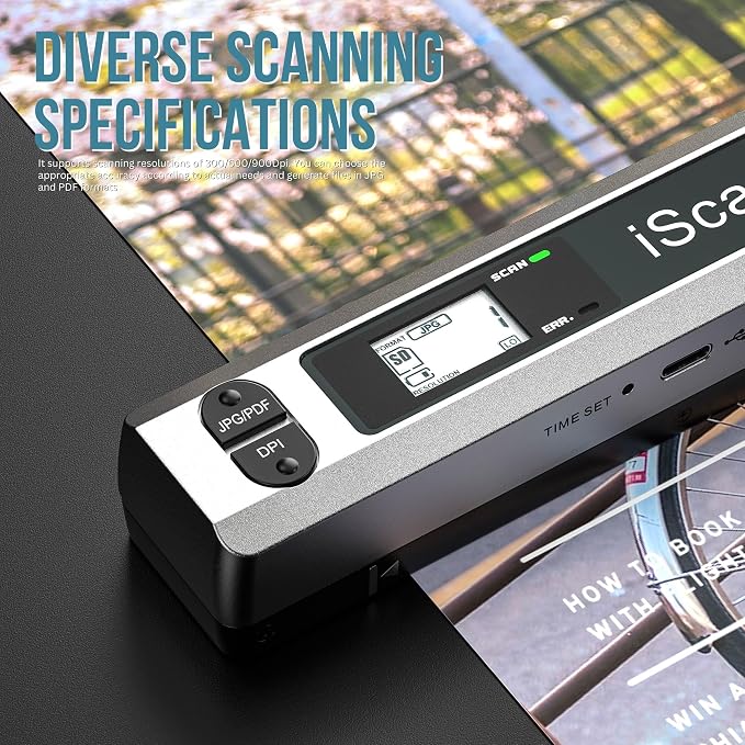 Portable Document Scanner, Receipt Scanners