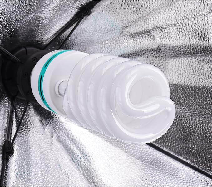 EMART Full Spectrum Light Bulb, 105W Spiral CFL 5500k Daylight