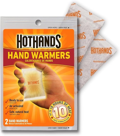 HotHands Hand Warmers - Natural Odorless Air Activated Heat - Lasts Up to 10 Hours - 40 Pair Pack