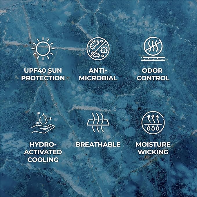 SHAKEitCOOL Original Cooling Towel – Be Cool in Style - Heat Relief, Soft, Lightweight, Sun Protection, Easy Clean - Perfect for Biking, Running, Yoga, Gym, Gardening - Safety Yellow