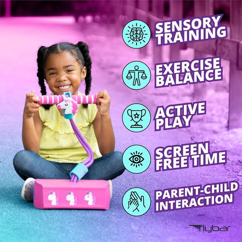 Flybar My First Foam Pogo Jumper - Safe & Fun Pogo Stick for Kids Ages 3+ | Supports Up to 250lbs