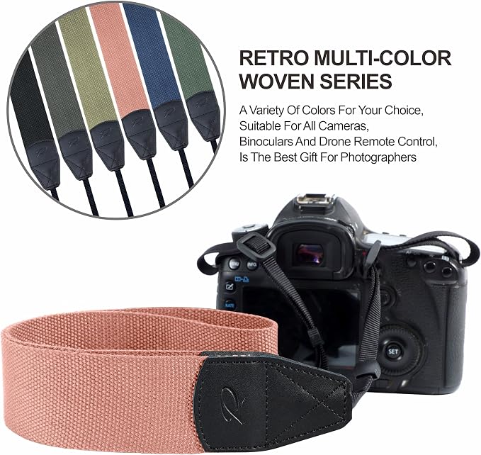 Padwa Lifestyle Pink Camera Strap