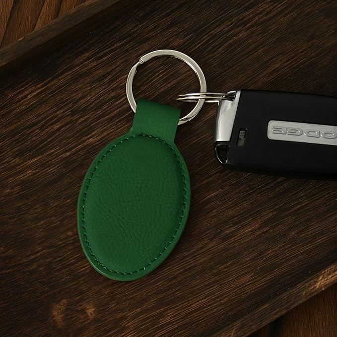 LaserGram Oval Keychain, Water Polo, Personalized Engraving Included