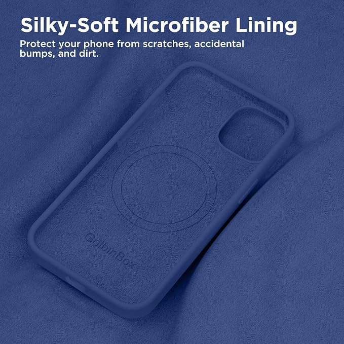 GolbinBox Magnetic for iPhone 13 Case & iPhone 14 Case, Compatible