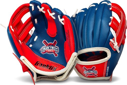 Franklin Sports Air Tech Baseball Glove - Soft Foam Design for Tee Ball - Lightweight & Durable