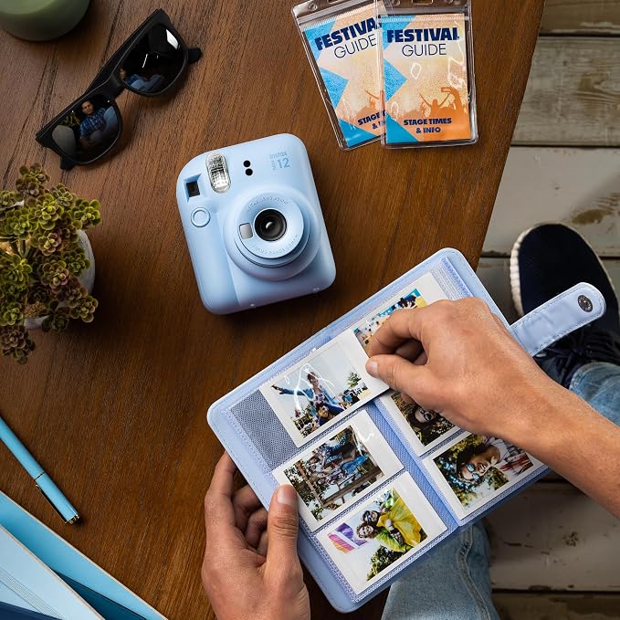 instax mini 12 Camera, Pastel Blue