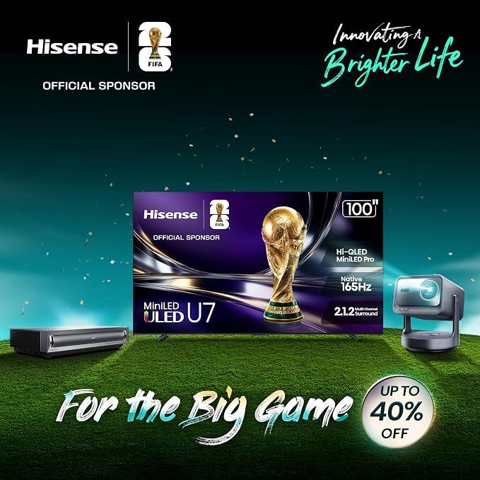 Hisense 55-Inch Class QLED 4K S7N CanvasTV Series Dolby Vision HDR Google Smart TV (55S7N) - 144Hz, Art Mode, Anti-Glare Panel, Hi-Matte Display, Frame & UltraSlim Wall Mount Included