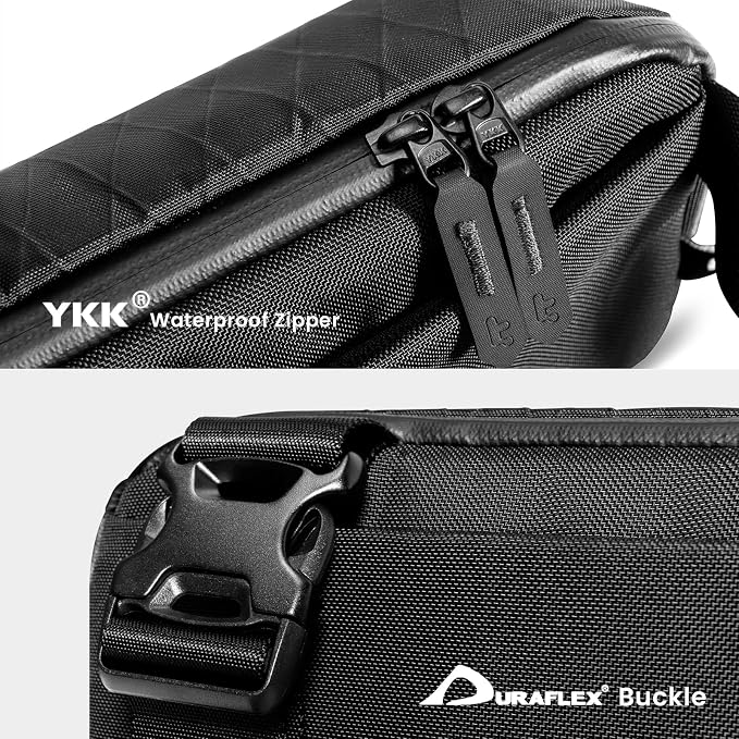 tomtoc Compact EDC Sling Bag 3L-10L, Minimalist Crossbody Bag Chest Shoulder