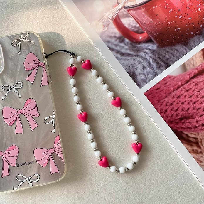 Phone Charm Strap Cute Phone Lanyard Wrist Strap Bracelet Accessories