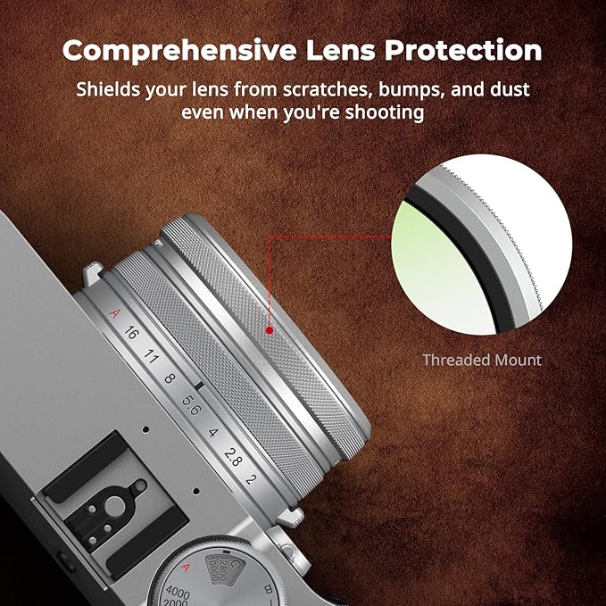 SmallRig UV Filter for FUJIFILM X100VI / X100V, 99% Light Transmittance