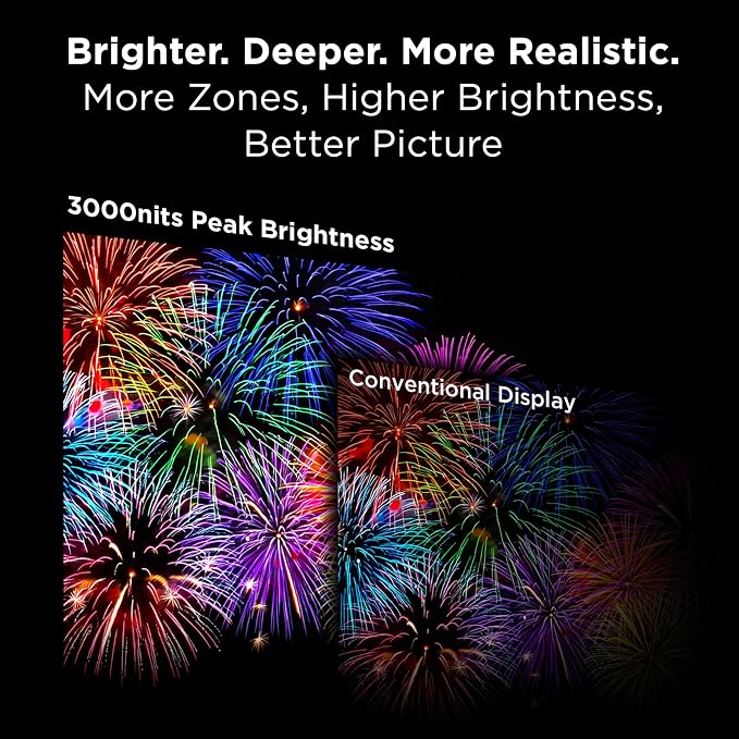TCL 85 Inch Class QM7L Series | SQD-Mini-LED QLED Smart TV | 85QM7L, 2026 Model | 144Hz | Ultimate Color Ultra Brightness & Contrast | Google AI Bang & Olufsen | Voice Gaming Streaming Television