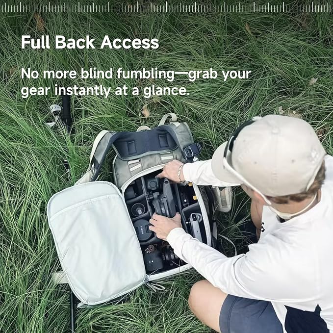 VSGO Pocket Ranger Expandable 25-33L Photography & Outdoor Backpack –