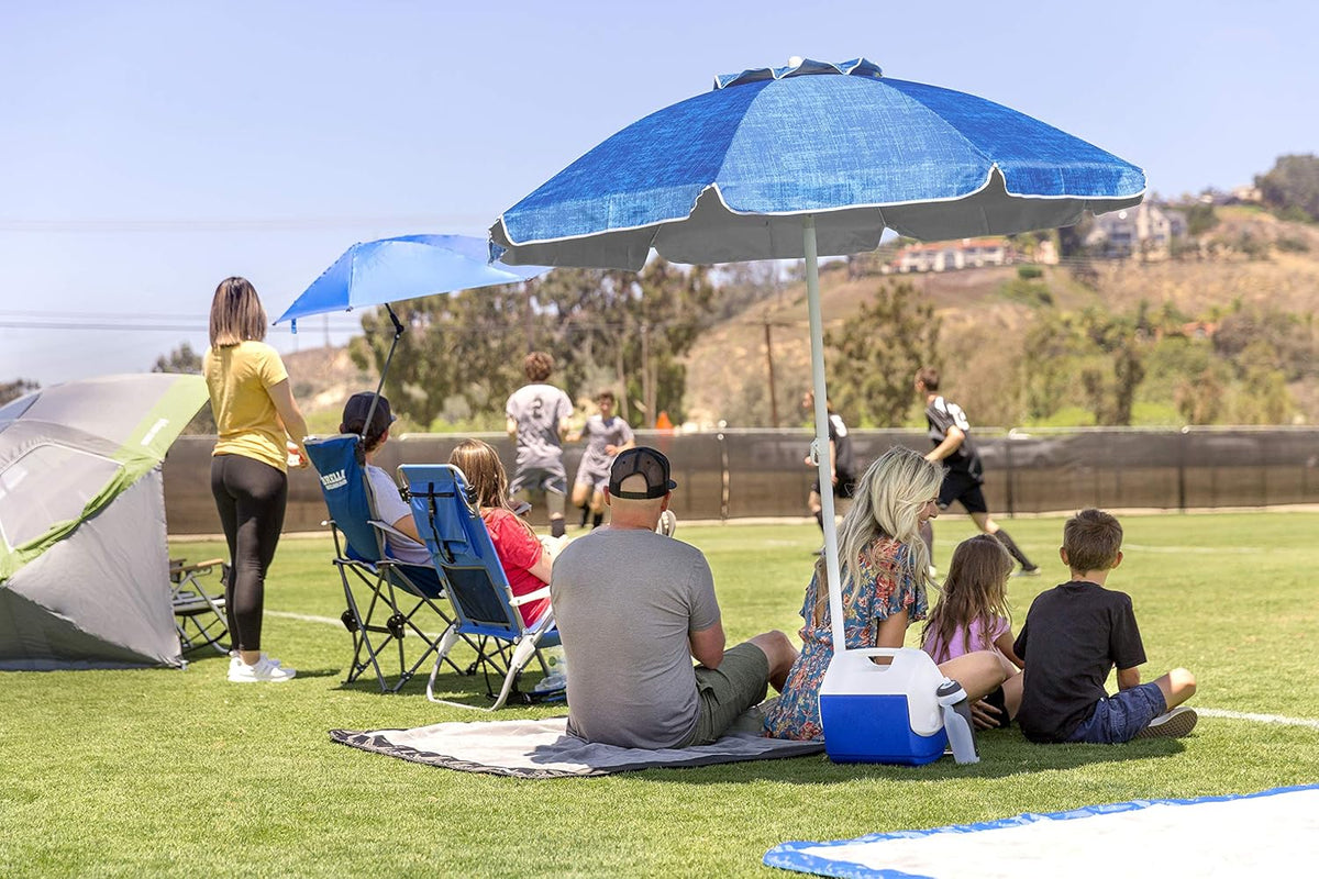 Sport-Brella Core Beach Umbrella - Vented SPF 50+ Protection | 6-Foot Size for Ultimate Shade