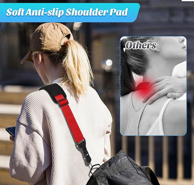 Padded iPad Binocular Camera Shoulder Strap, Nylon Neck Lanyard Strap