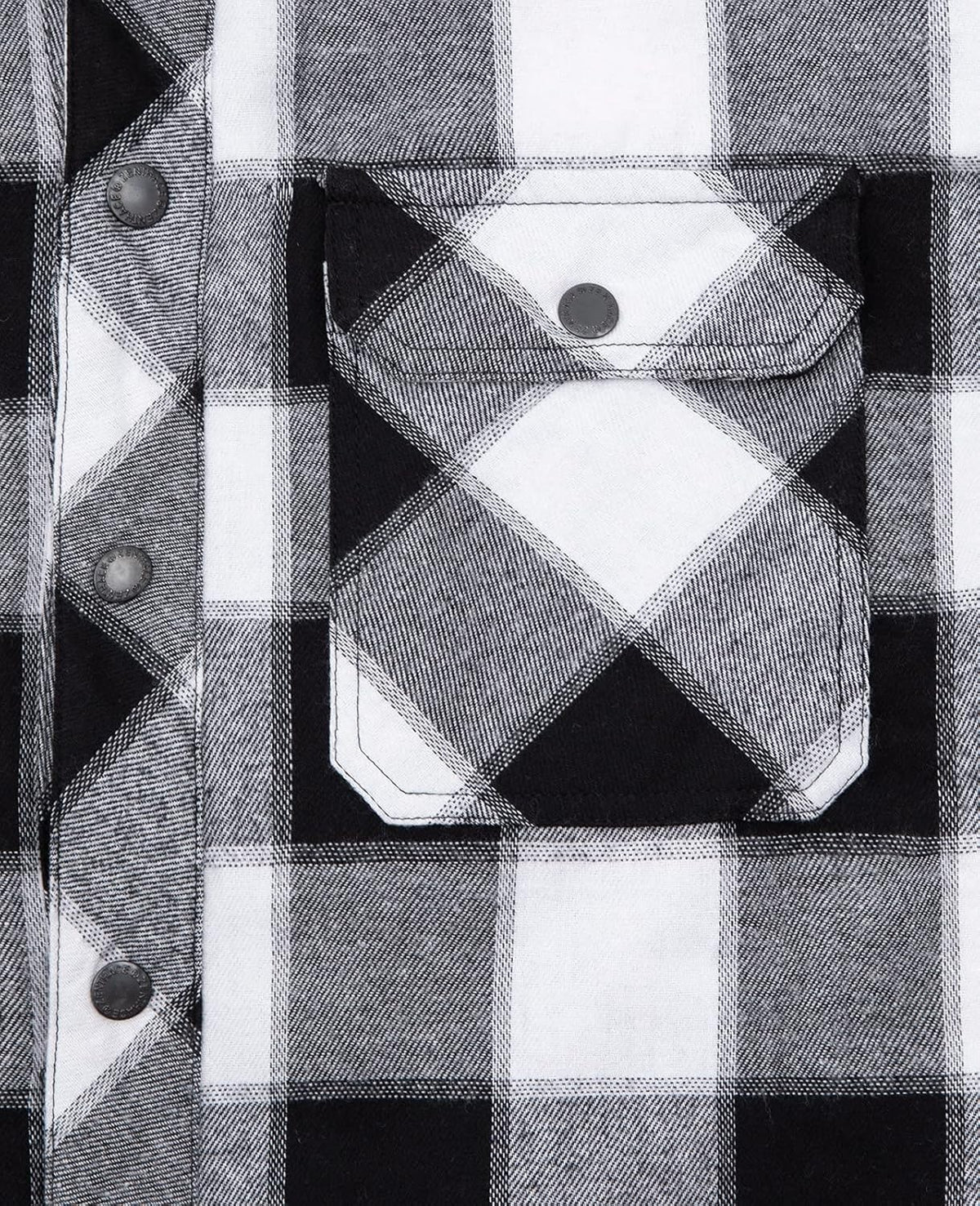 ThCreasa Men's Flannel Jacket - Quilted Lined Plaid Design with Hood | Stylish & Warm