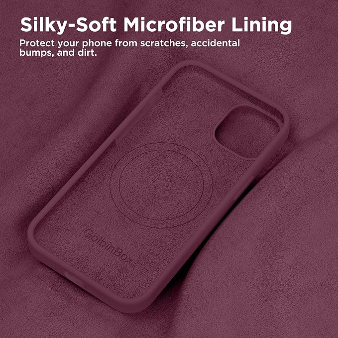 GolbinBox Magnetic for iPhone 13 Case & iPhone 14 Case, Compatible