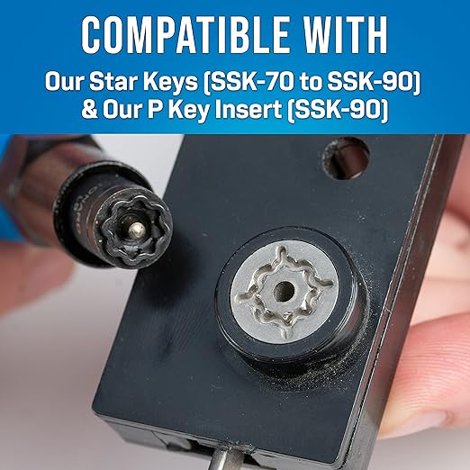 Jonard Tools SSK-700 Star Key Can Wrench Kit for LC & LG Patterns