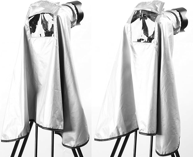 Movo CRC03 Extra-Long Camera Rain Coat Rain Cover