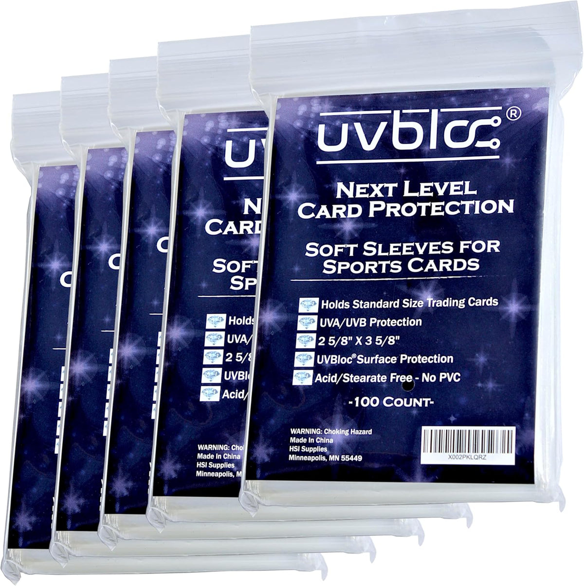 Penny Baseball Card Sleeves - 500 Count Soft Holder Protectors for Trading Cards