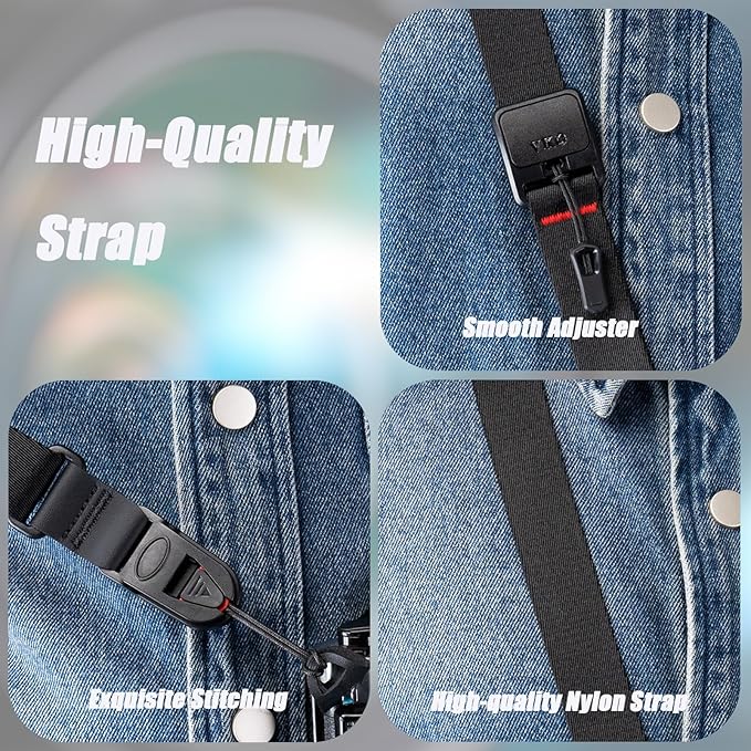 VKO Camera Strap, Quick Release Crossbody Adjust Neck Shoulder Strap