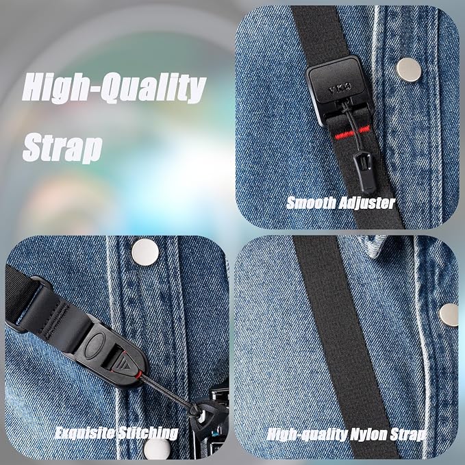 VKO Camera Strap, Quick Release Crossbody Adjust Neck Shoulder Strap