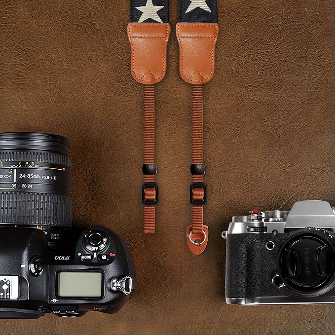Padwa Lifestyle Pentagram Embroidered Camera Strap