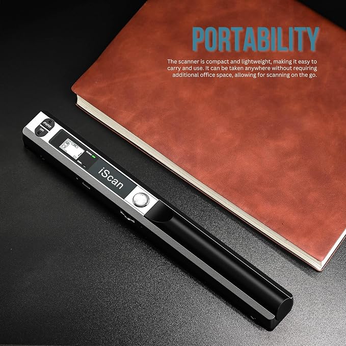 Portable Document Scanner, Receipt Scanners