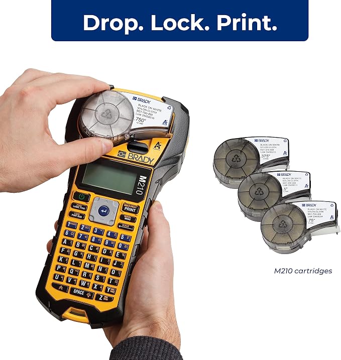 Brady M210 Portable Label Printer Kit