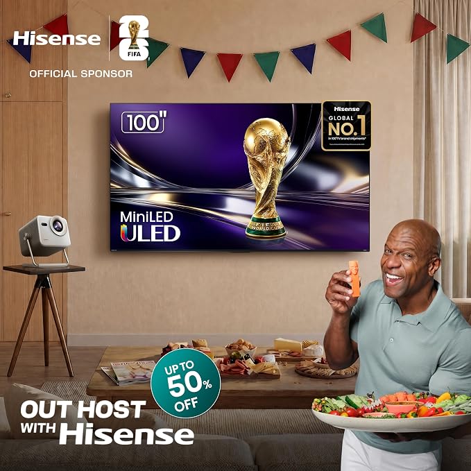 Hisense 75“ Hi-QLED S7 CanvasTV Series 4K UHD Google Smart Art TV (75S7SG, 2026 New) - 144Hz, Art Mode, Anti-Glare Panel, Dolby Vision HDR, Hi-Matte Display, Frame & UltraSlim Wall Mount Included