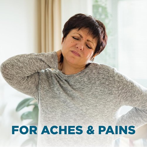 Basic Care Ibuprofen Tablets - Pain Relief, Fever Reducer | 500 Count Bottles