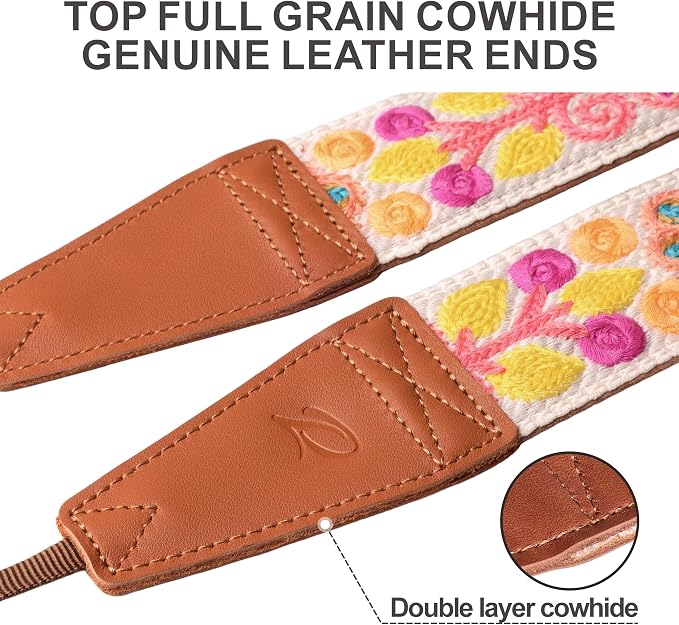 Padwa Lifestyle Colorful Crochet Camera Strap
