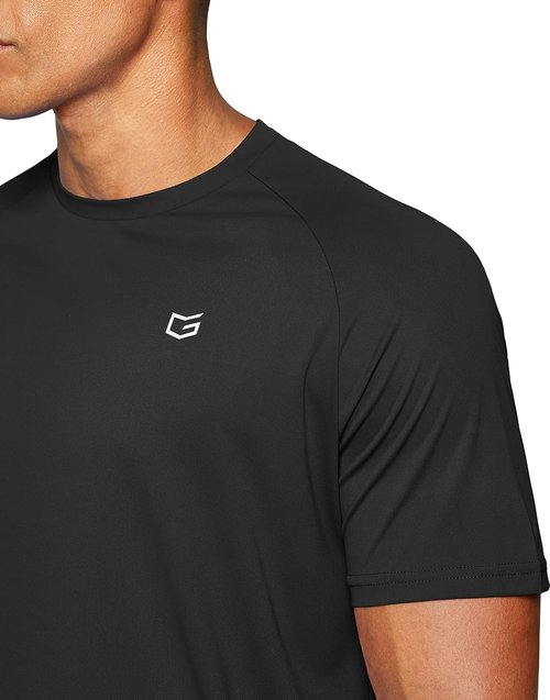 G Gradual Men's Quick Dry Workout T-Shirt - Lightweight Cooling Tee for Running & Hiking