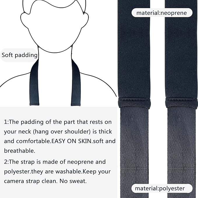 Camera Neck Strap, Soft Binocular Should Strap