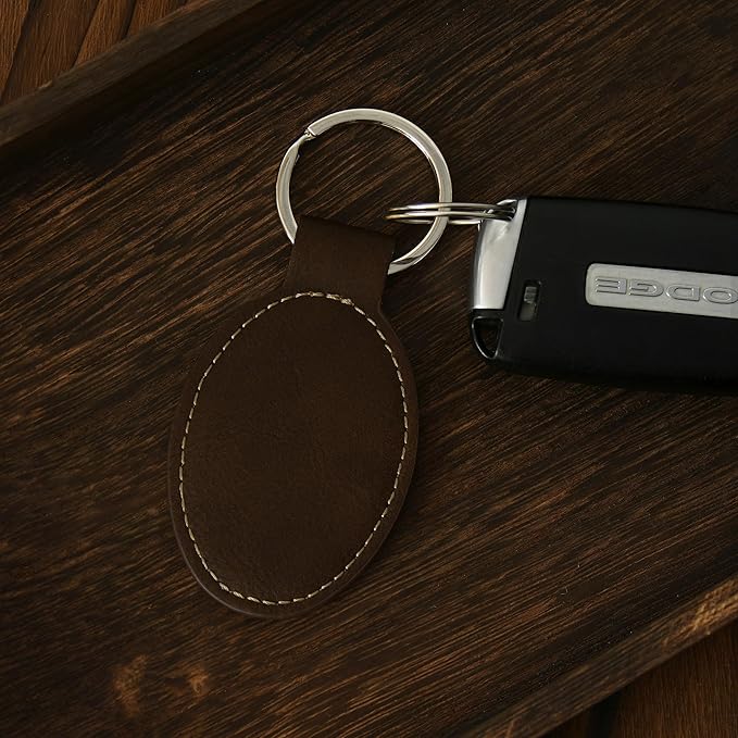 LaserGram Oval Keychain, Water Polo, Personalized Engraving Included