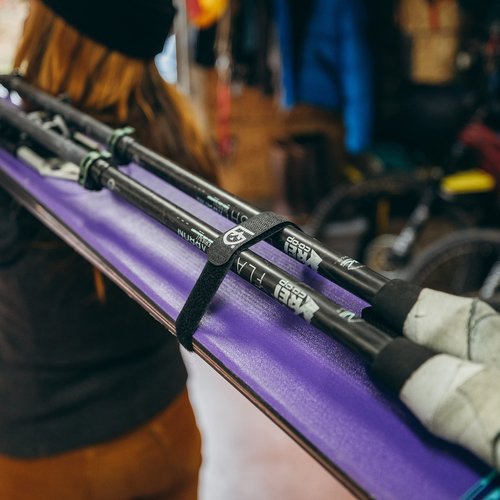 GEAR AID ¾” Fast Wrap Keeps Gear Organized and Secure with Adjustable, Cinch-and-Stick Straps with D-Ring, 24” Length, Pair