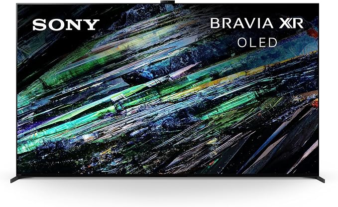 Sony XR77A95L 77 Inch QD-OLED 4K UHD Smart Google TV with AI Upscaling and 5 Year Amber Protection Plan (2023)