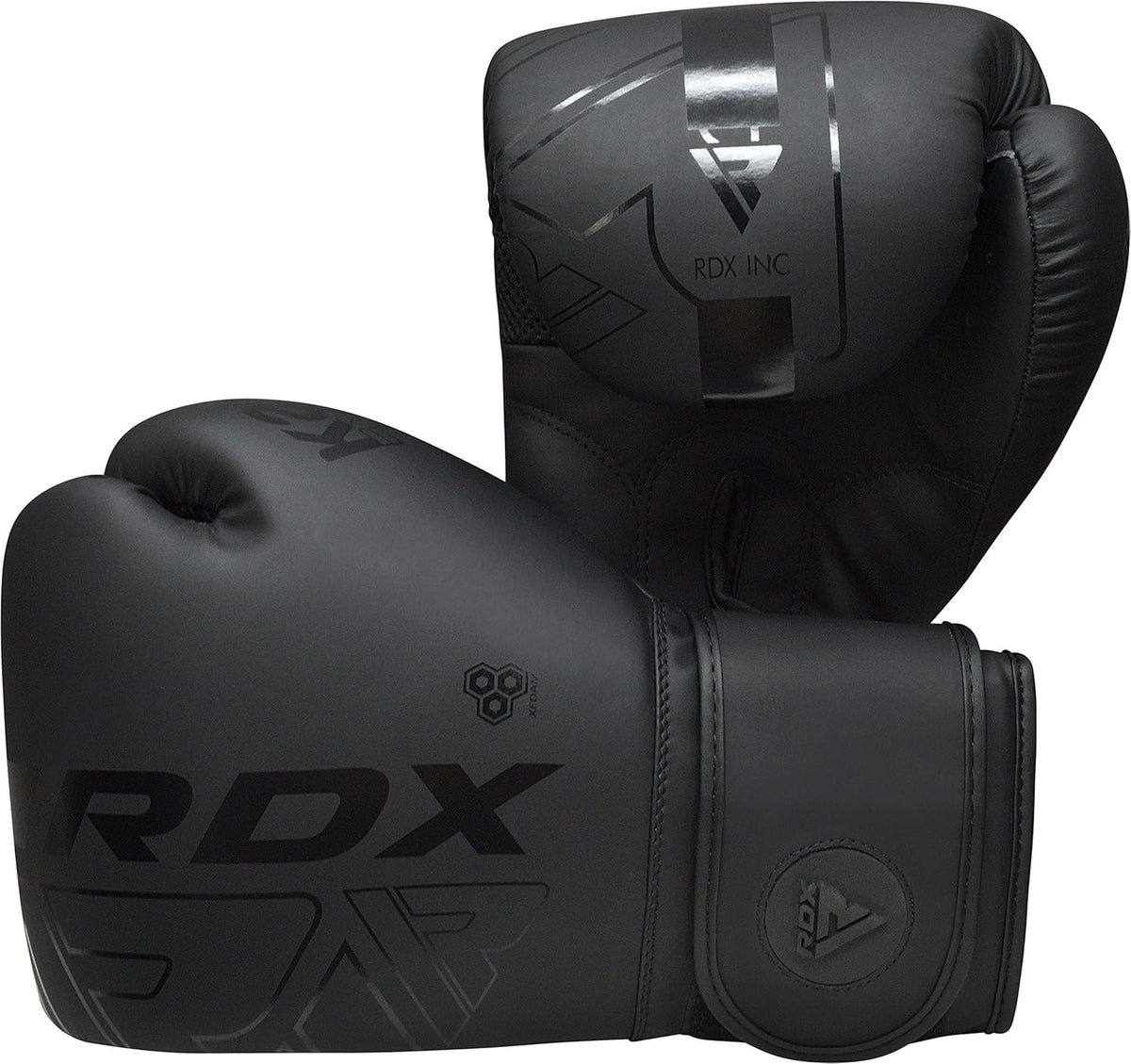 RDX Boxing Gloves - Pro Training & Sparring Gear | Maya Hide Leather for Muay Thai & MMA | Ventilated Palm, Multi-Layered, 8-18 Oz Options